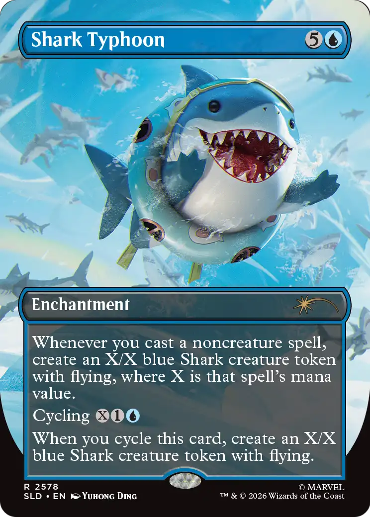 Shark Typhoon [Secret Lair Drop Series] | Black Swamp Games