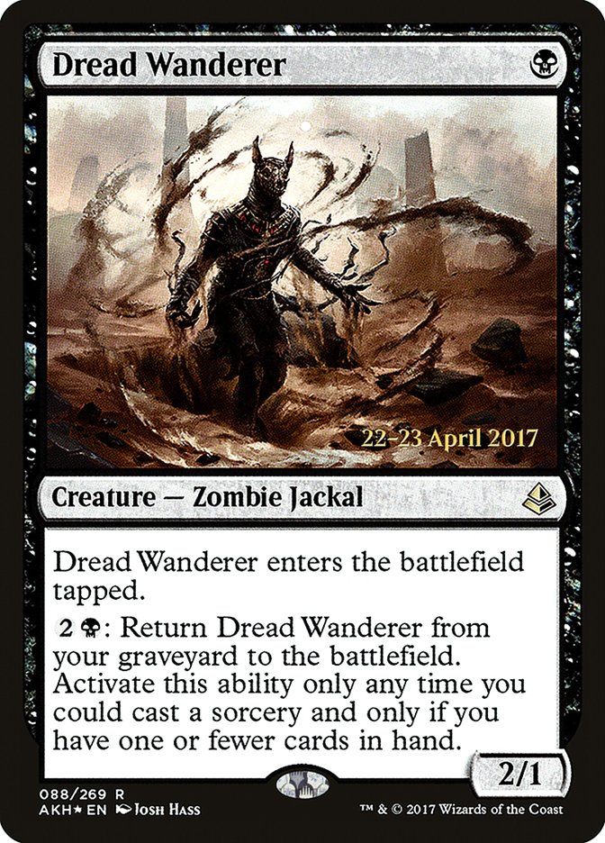 Dread Wanderer [Amonkhet Prerelease Promos] | Black Swamp Games
