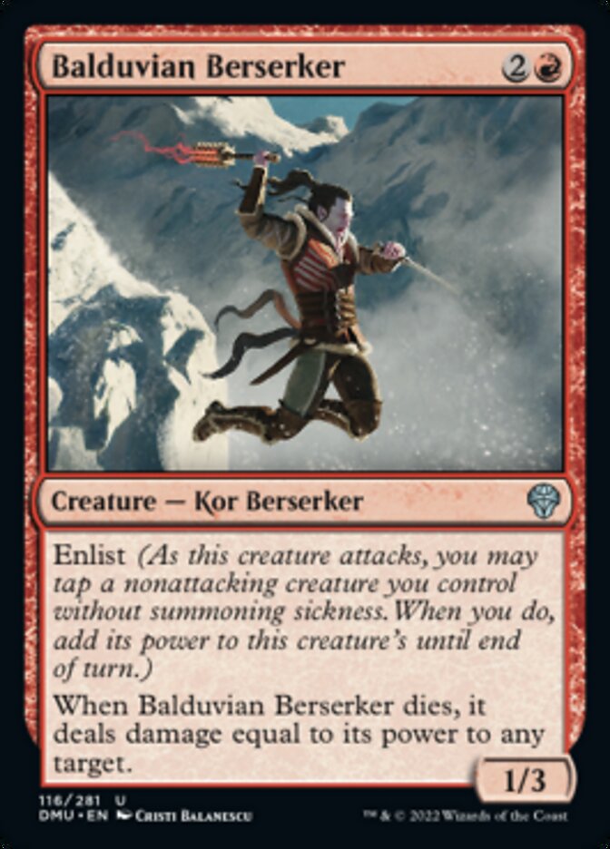 Balduvian Berserker [Dominaria United] | Black Swamp Games