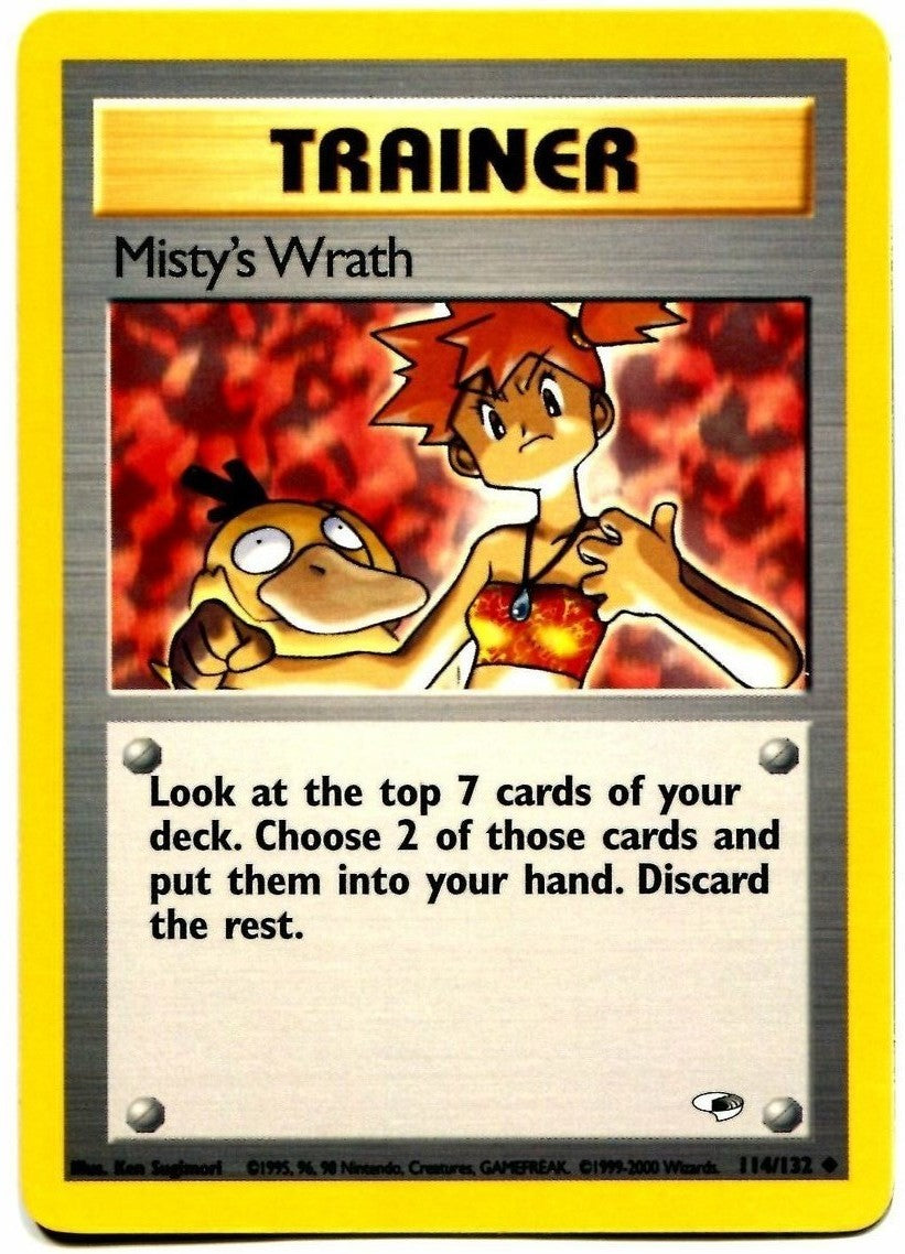 Misty's Wrath (114/132) [Gym Heroes Unlimited] | Black Swamp Games