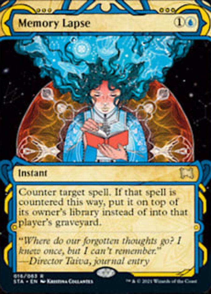 Memory Lapse (Foil Etched) [Strixhaven: Mystical Archive] | Black Swamp Games