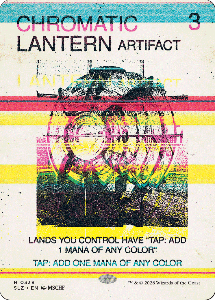 Chromatic Lantern (0338) [Secret Lair x MSCHF: The Zeta Set] | Black Swamp Games