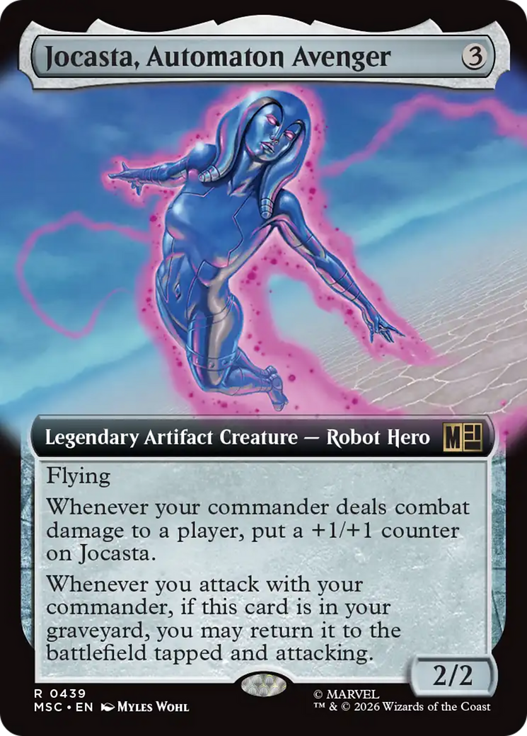 Jocasta, Automaton Avenger (Extended Art) [Marvel Super Heroes Commander] | Black Swamp Games
