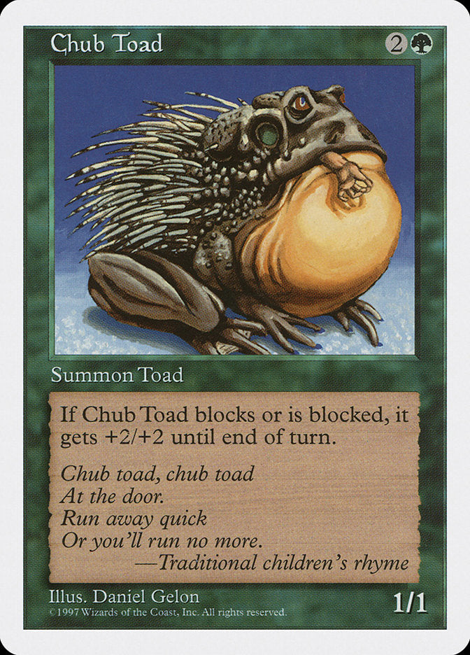 Chub Toad [Fifth Edition] | Black Swamp Games