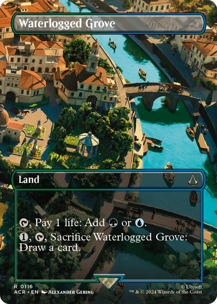 Waterlogged Grove (Borderless) [Assassin's Creed] | Black Swamp Games