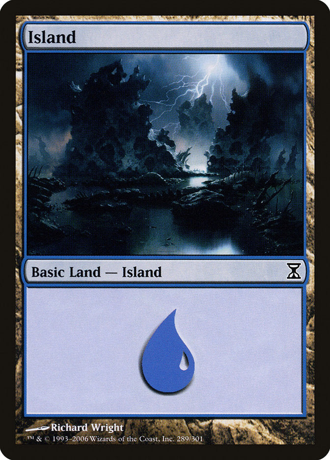 Island (289) [Time Spiral] | Black Swamp Games