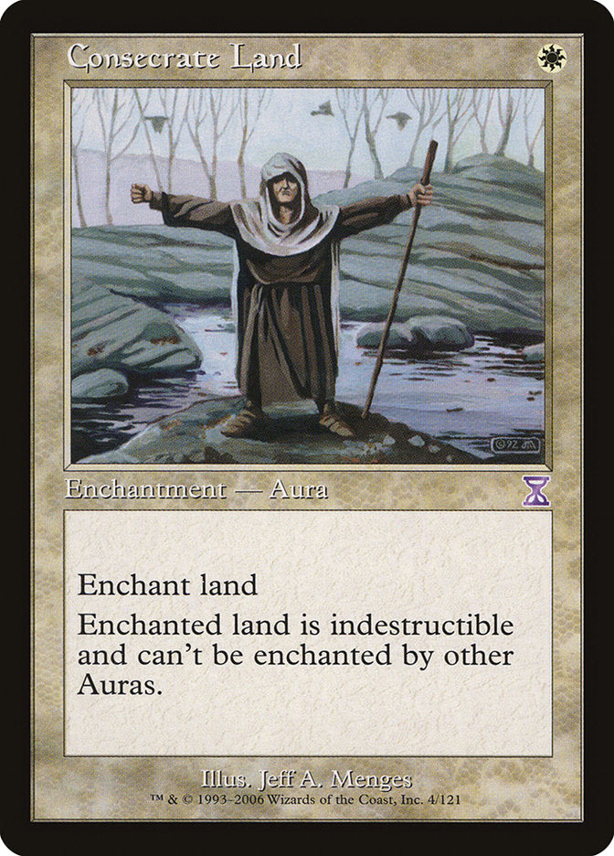 Consecrate Land [Time Spiral Timeshifted] | Black Swamp Games