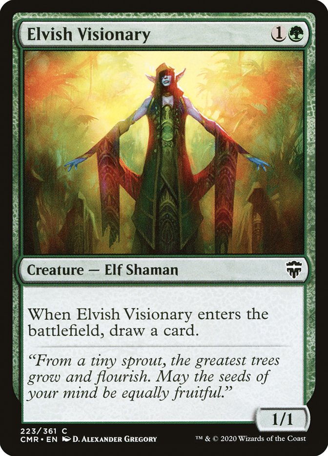 Elvish Visionary [Commander Legends] | Black Swamp Games