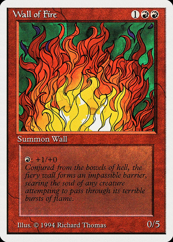 Wall of Fire [Summer Magic / Edgar] | Black Swamp Games