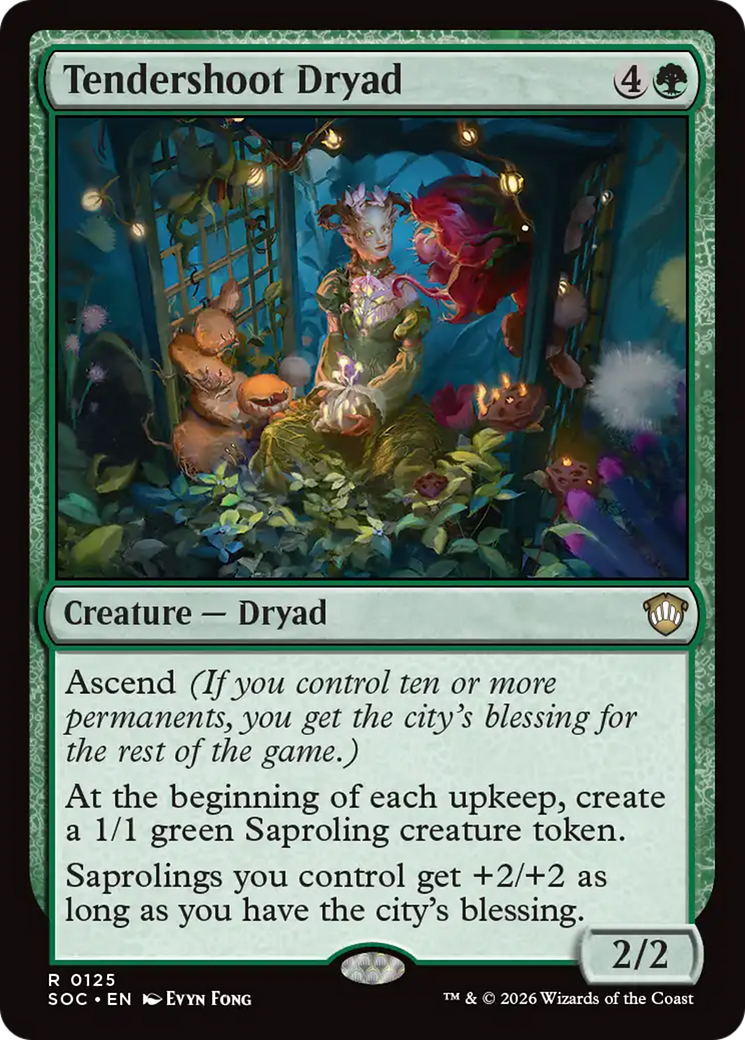 Tendershoot Dryad [Secrets of Strixhaven Commander] | Black Swamp Games