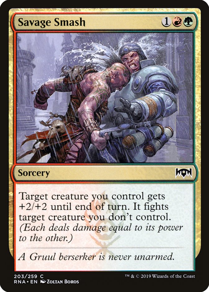 Savage Smash [Ravnica Allegiance] | Black Swamp Games