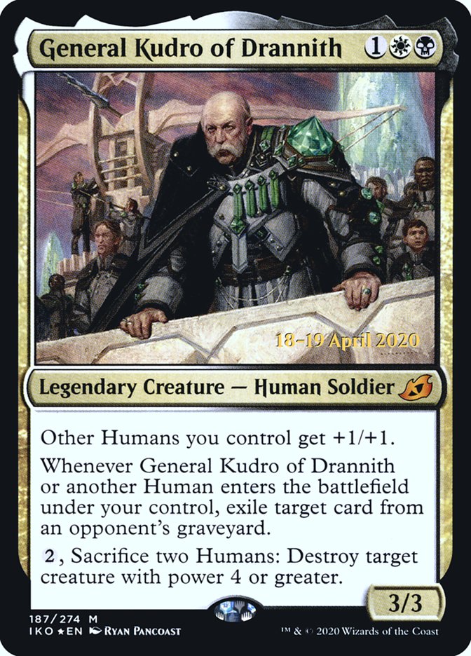 General Kudro of Drannith [Ikoria: Lair of Behemoths Prerelease Promos] | Black Swamp Games