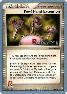 Pow! Hand Extension (85/109) (Bright Aura - Curran Hill's) [World Championships 2005] | Black Swamp Games