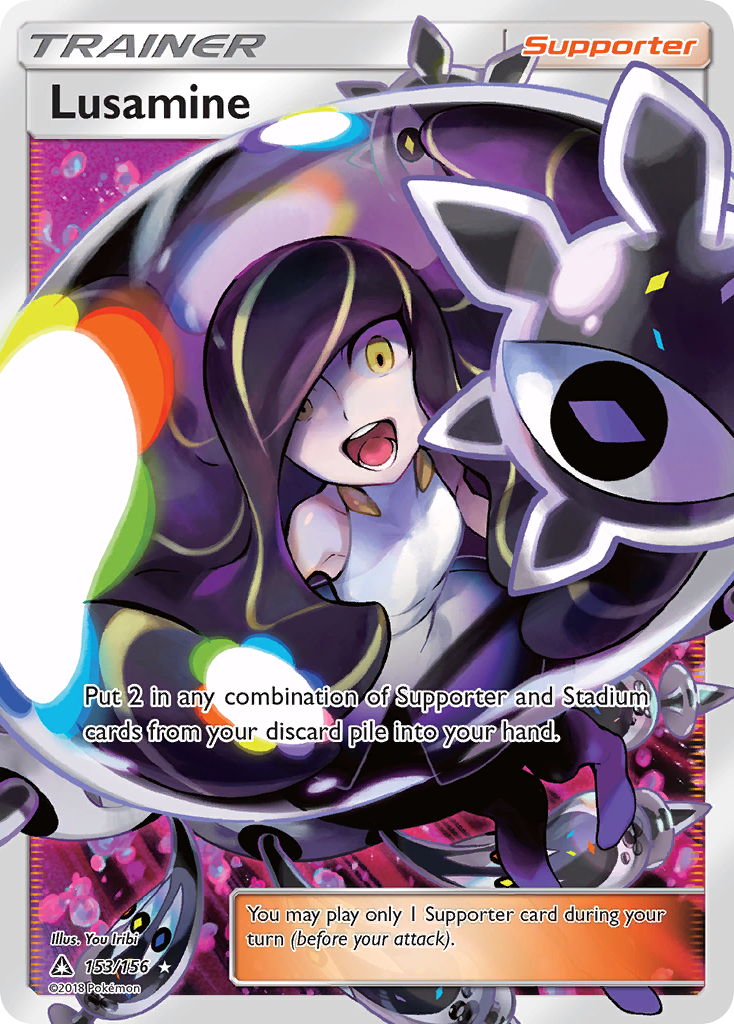 Lusamine (153/156) [Sun & Moon: Ultra Prism] | Black Swamp Games