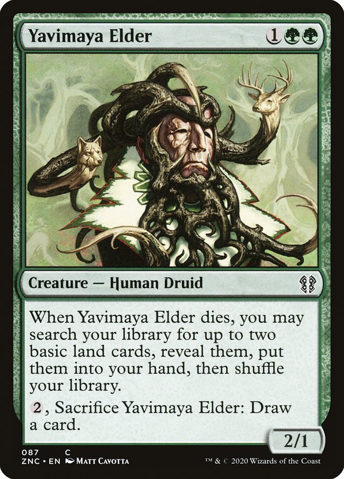 Yavimaya Elder [Zendikar Rising Commander] | Black Swamp Games