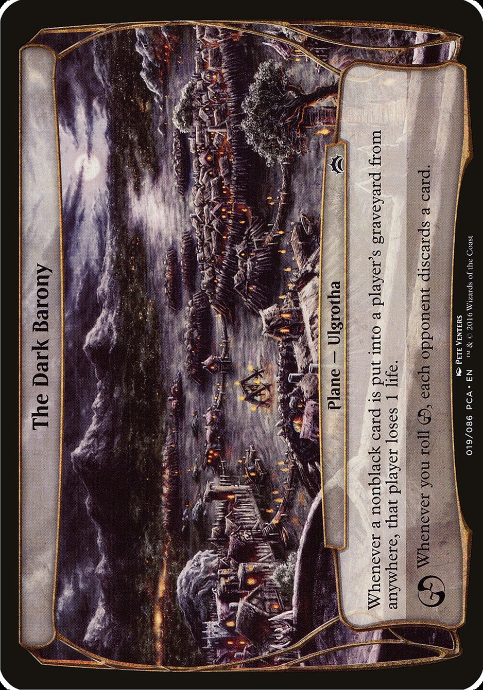 The Dark Barony (Planes) [Planechase Anthology Planes] | Black Swamp Games