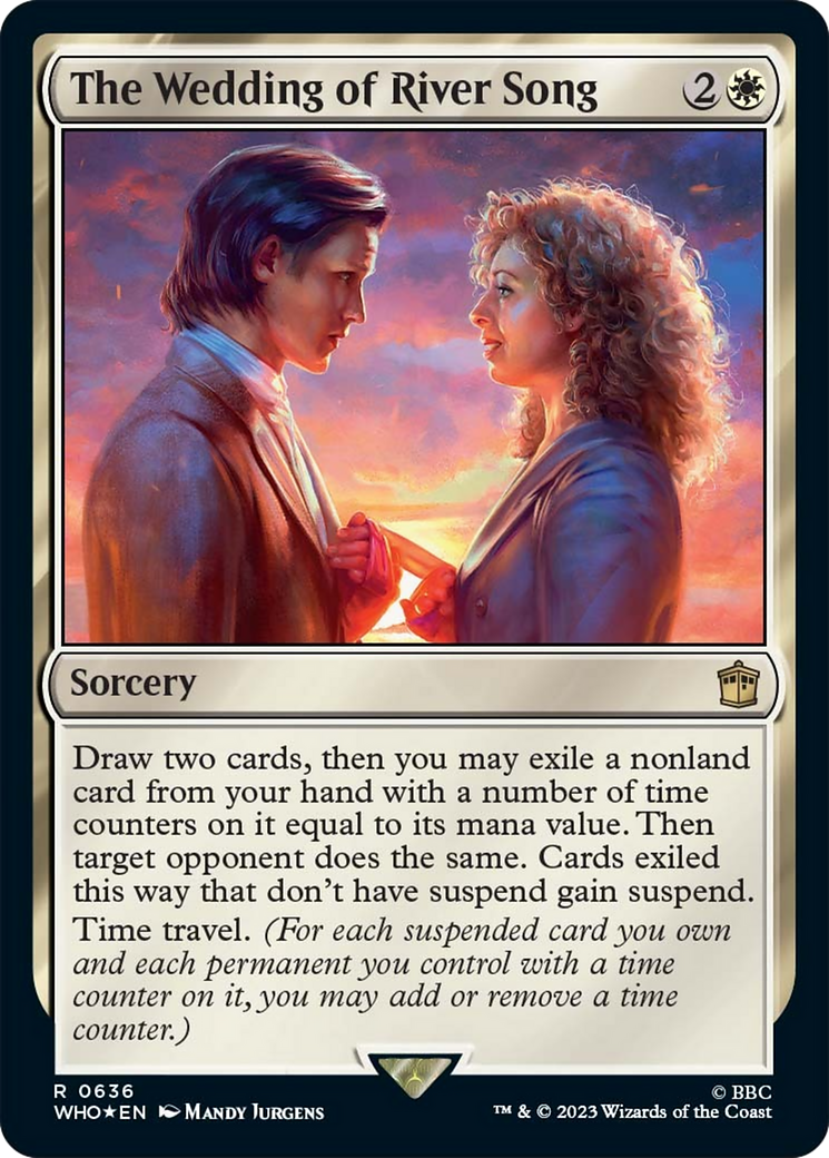 The Wedding of River Song (Surge Foil) [Doctor Who] | Black Swamp Games