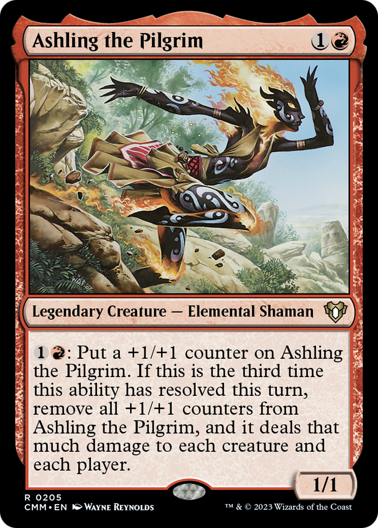 Ashling the Pilgrim [Commander Masters] | Black Swamp Games
