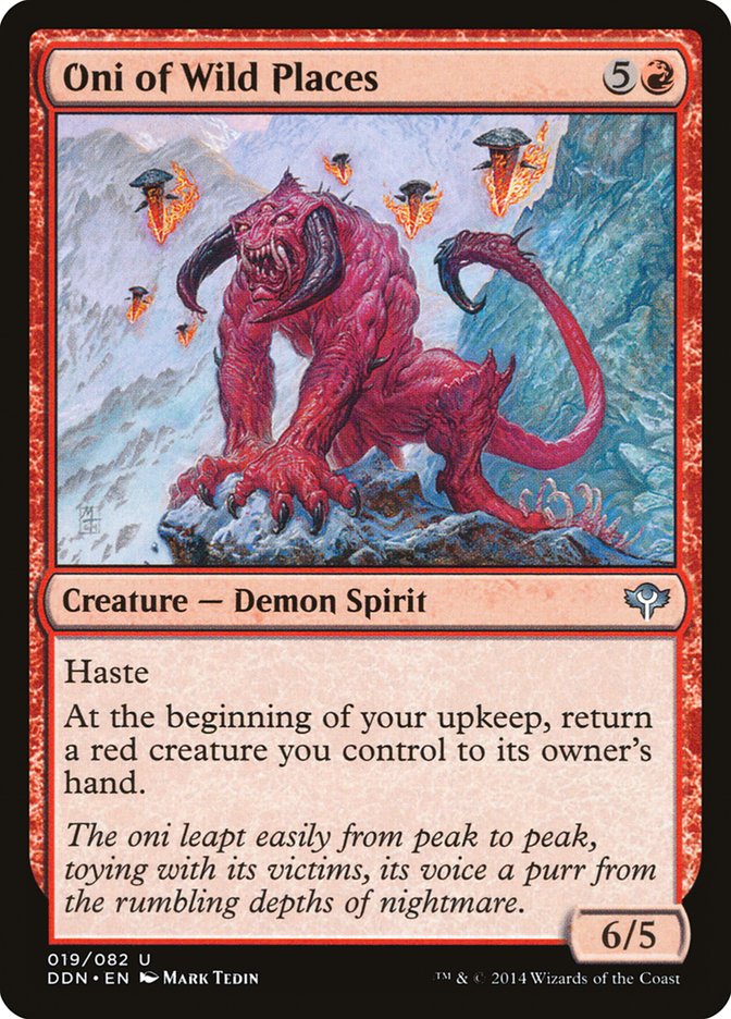 Oni of Wild Places [Duel Decks: Speed vs. Cunning] | Black Swamp Games
