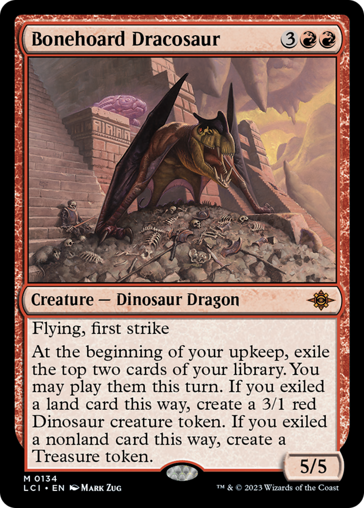 Bonehoard Dracosaur [The Lost Caverns of Ixalan] | Black Swamp Games