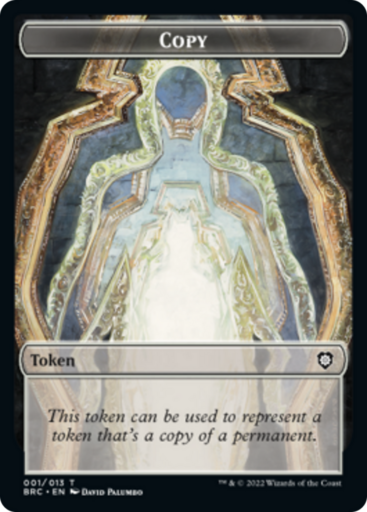 Copy // Inkling Double-Sided Token [The Brothers' War Commander Tokens] | Black Swamp Games