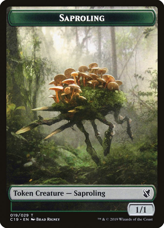 Saproling Token [Commander 2019 Tokens] | Black Swamp Games