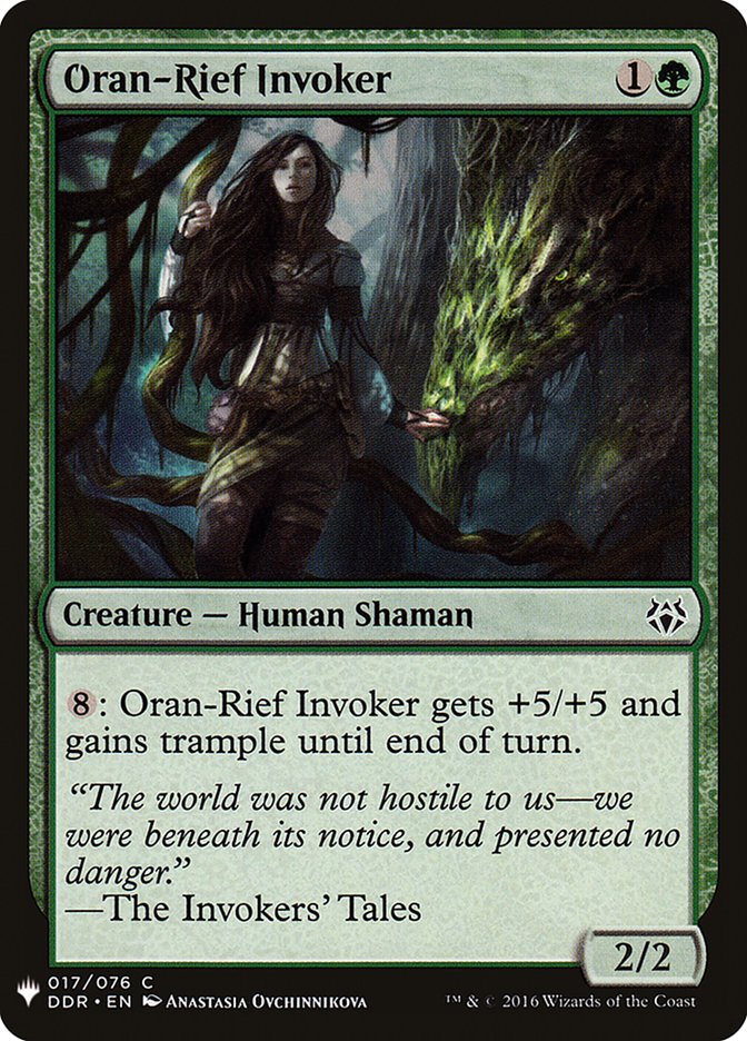 Oran-Rief Invoker [Mystery Booster] | Black Swamp Games