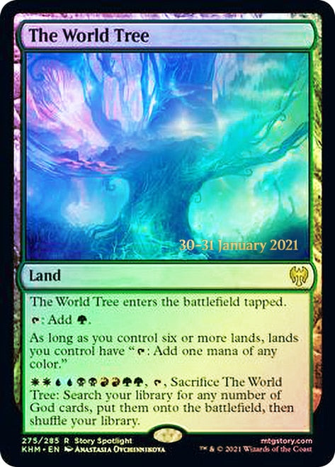 The World Tree [Kaldheim Prerelease Promos] | Black Swamp Games
