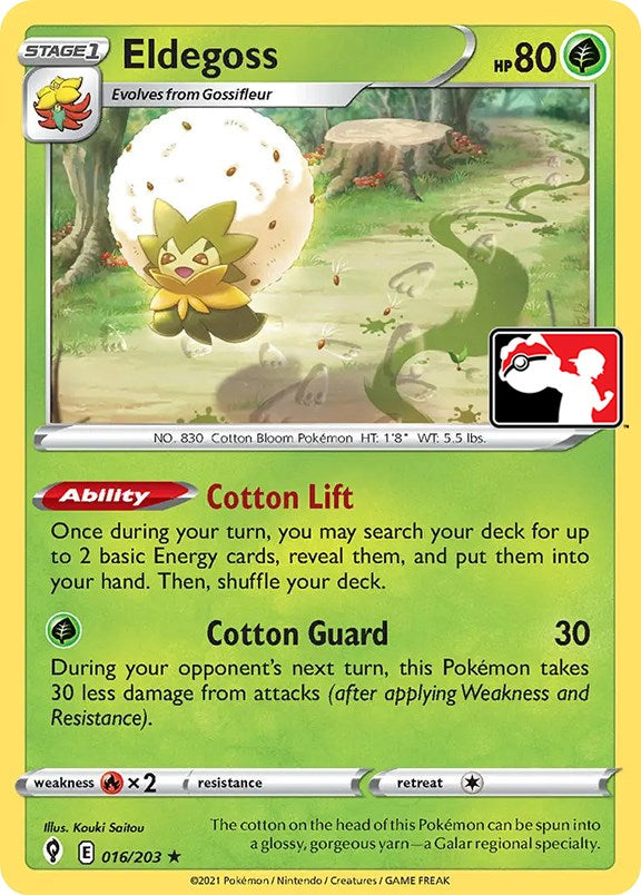 Eldegoss (016/203) [Prize Pack Series One] | Black Swamp Games