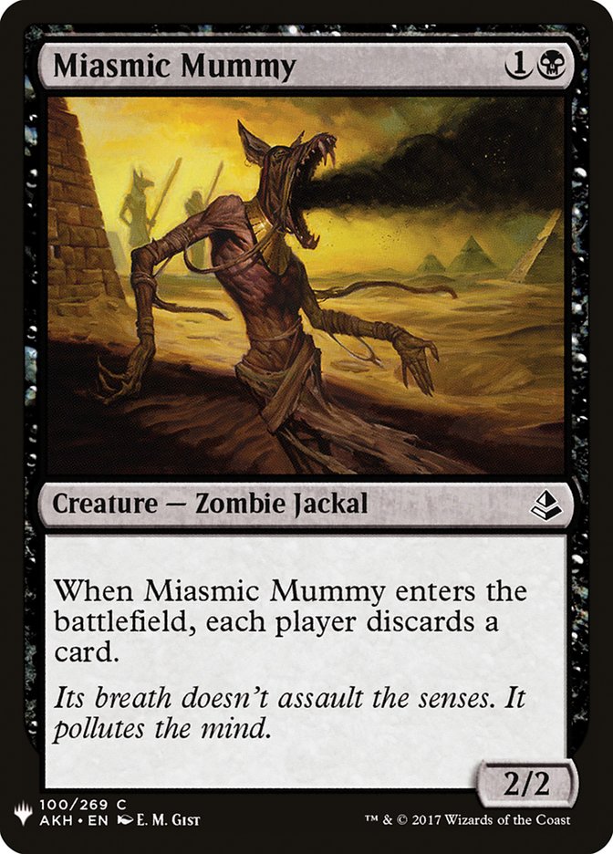 Miasmic Mummy [Mystery Booster] | Black Swamp Games