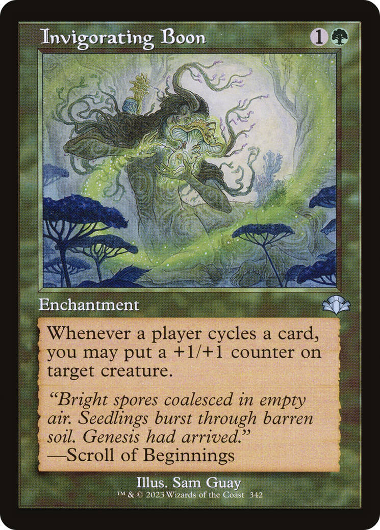 Invigorating Boon (Retro) [Dominaria Remastered] | Black Swamp Games