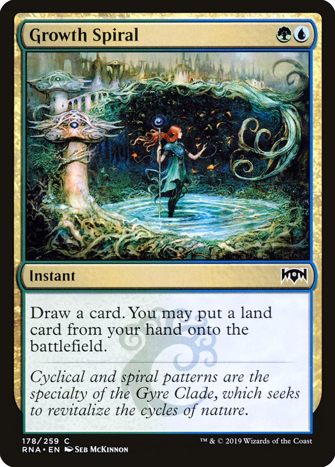 Growth Spiral [Ravnica Allegiance] | Black Swamp Games