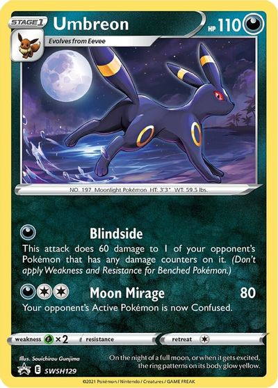 Umbreon (SWSH129) [Sword & Shield: Black Star Promos] | Black Swamp Games