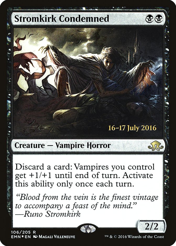 Stromkirk Condemned [Eldritch Moon Prerelease Promos] | Black Swamp Games