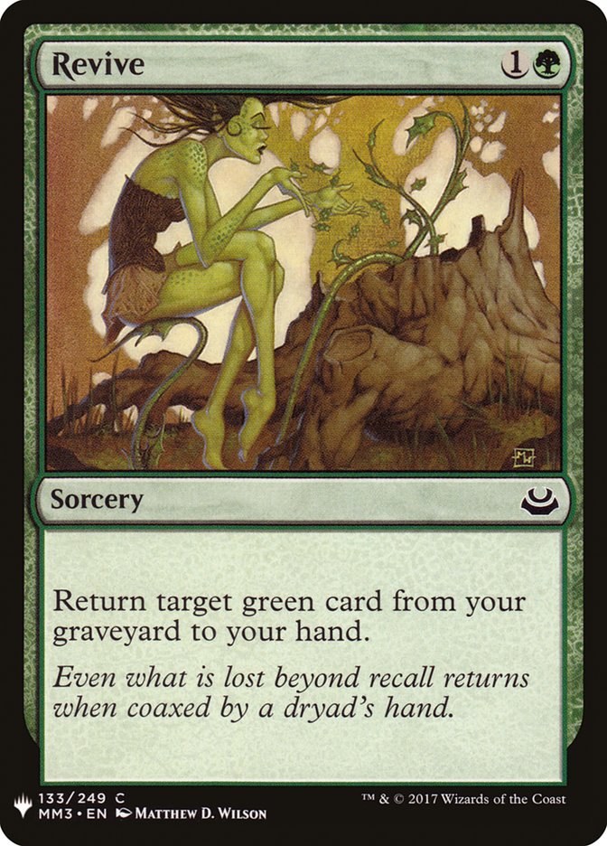 Revive [Mystery Booster] | Black Swamp Games
