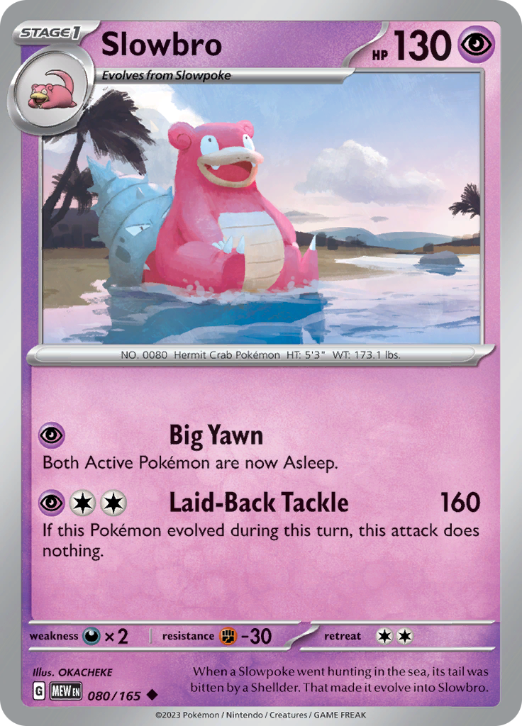 Slowbro (080/165) [Scarlet & Violet: 151] | Black Swamp Games