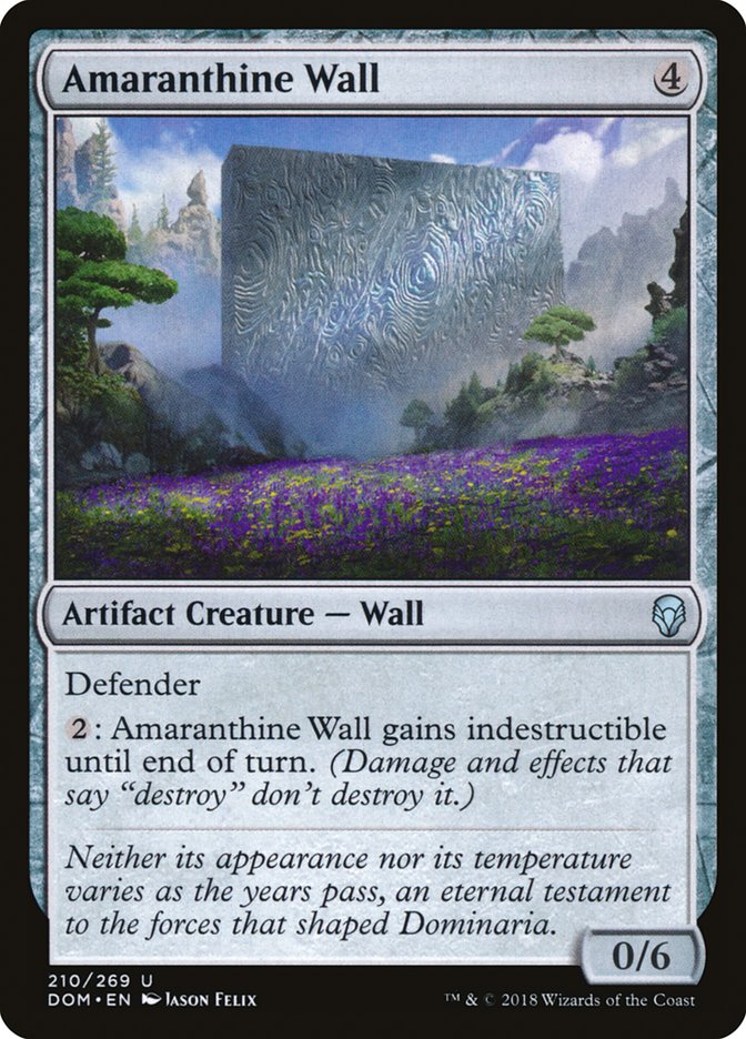 Amaranthine Wall [Dominaria] | Black Swamp Games