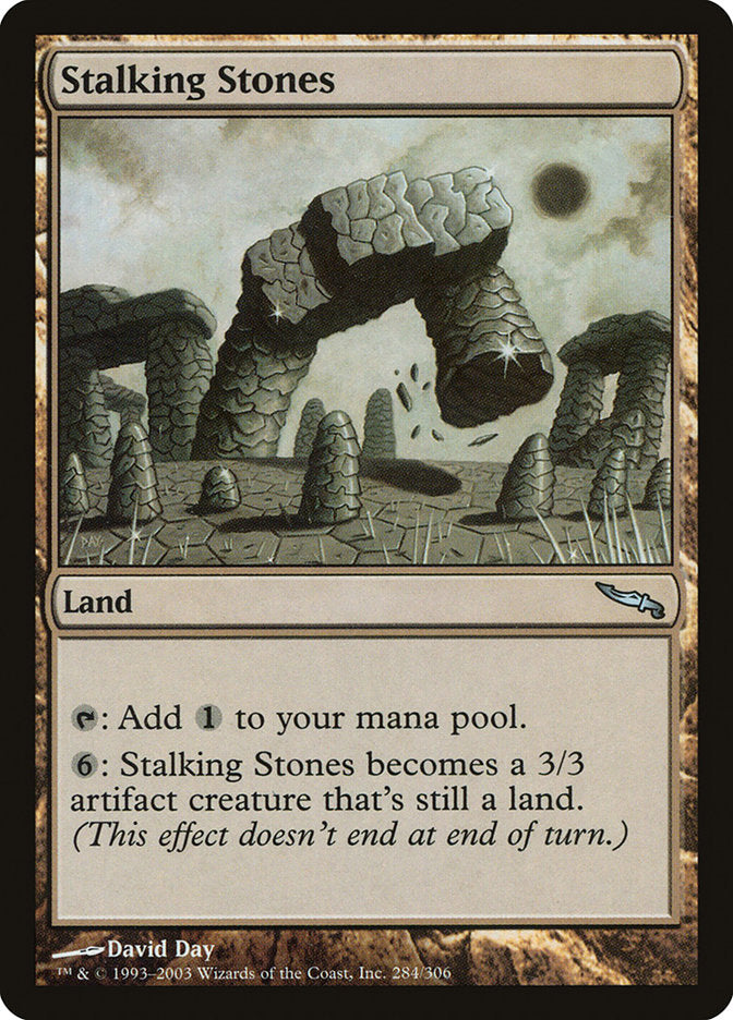 Stalking Stones [Mirrodin] | Black Swamp Games