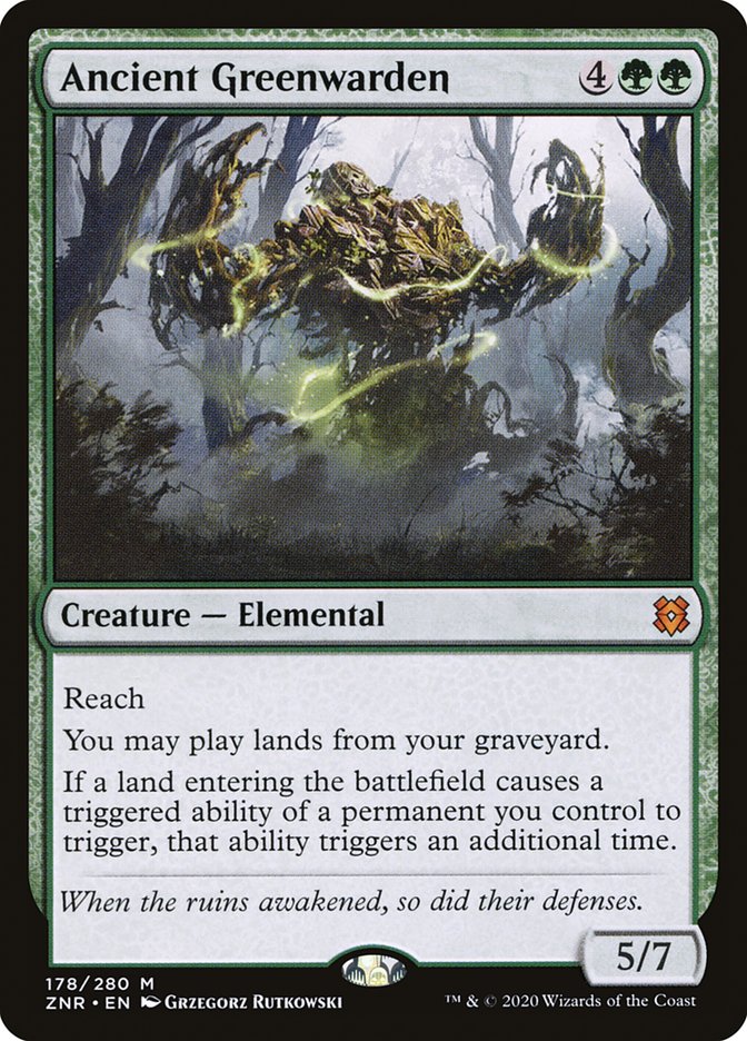 Ancient Greenwarden [Zendikar Rising] | Black Swamp Games
