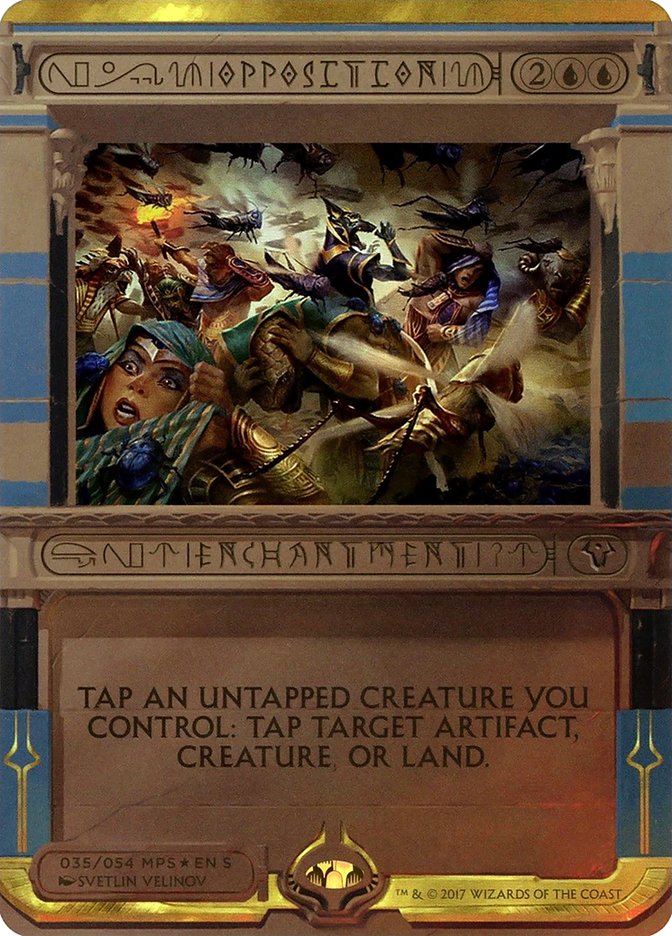 Opposition (Invocation) [Amonkhet Invocations] | Black Swamp Games