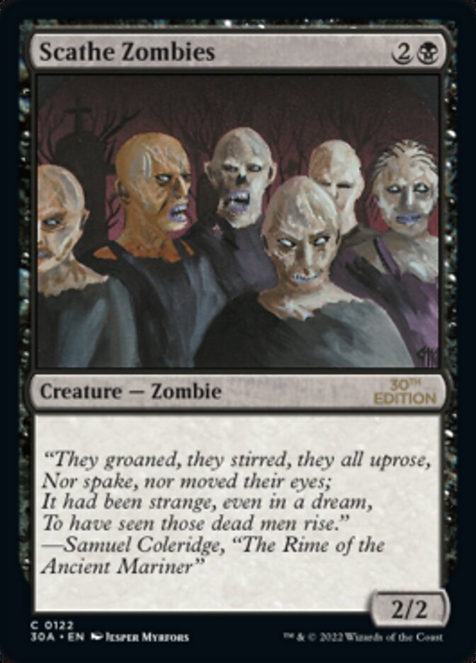 Scathe Zombies [30th Anniversary Edition] | Black Swamp Games