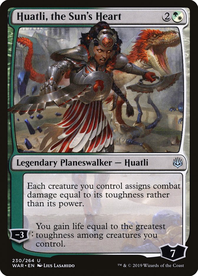 Huatli, the Sun's Heart [War of the Spark] | Black Swamp Games
