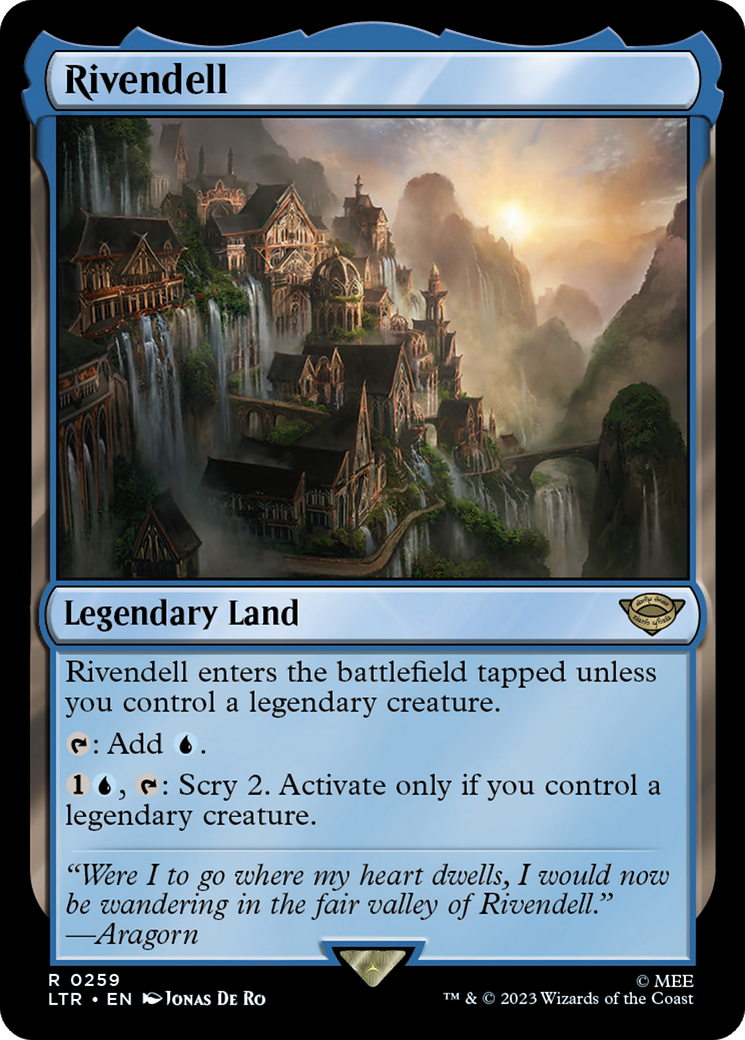 Rivendell [The Lord of the Rings: Tales of Middle-Earth] | Black Swamp Games