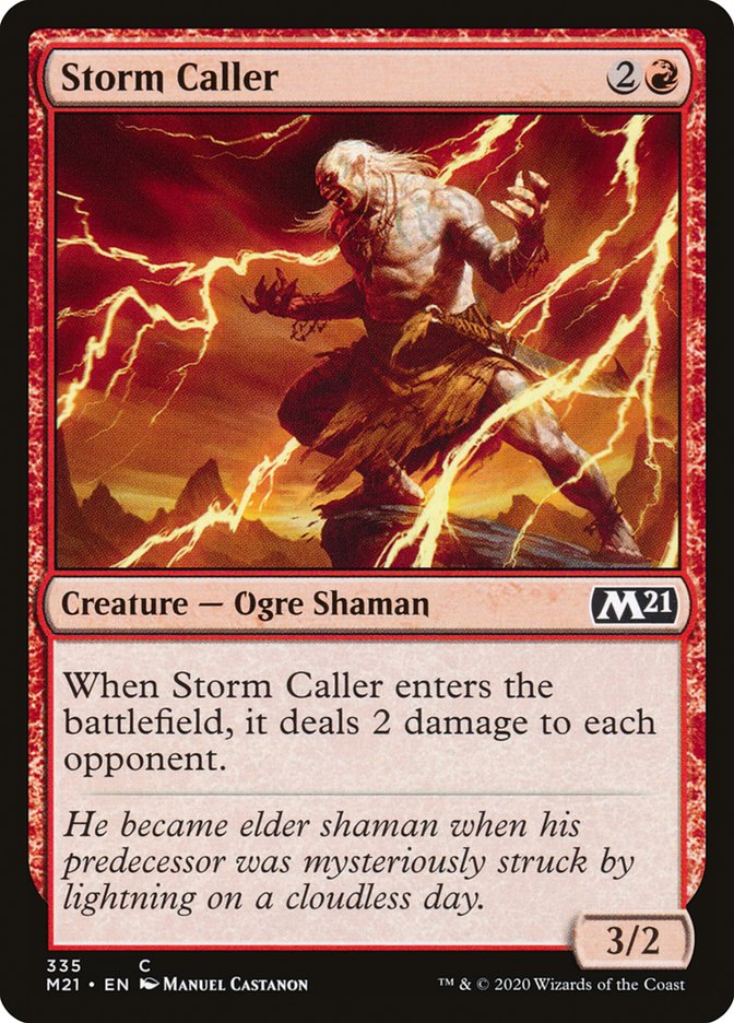 Storm Caller [Core Set 2021] | Black Swamp Games
