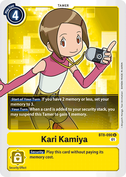 Kari Kamiya [BT8-090] [New Awakening] | Black Swamp Games