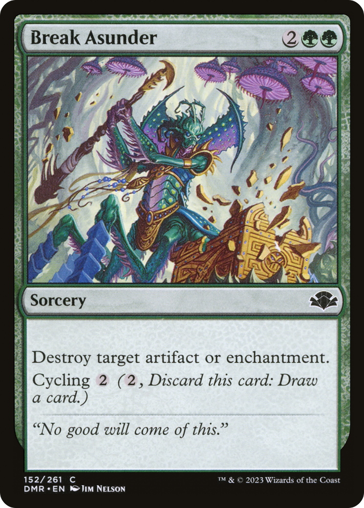 Break Asunder [Dominaria Remastered] | Black Swamp Games