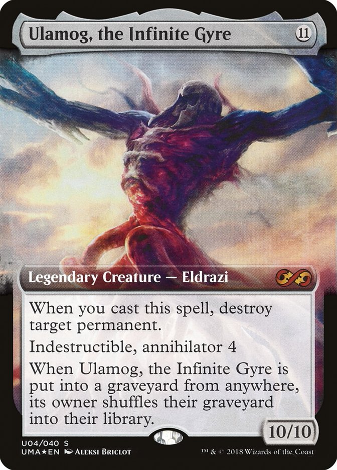 Ulamog, the Infinite Gyre (Topper) [Ultimate Masters Box Topper] | Black Swamp Games