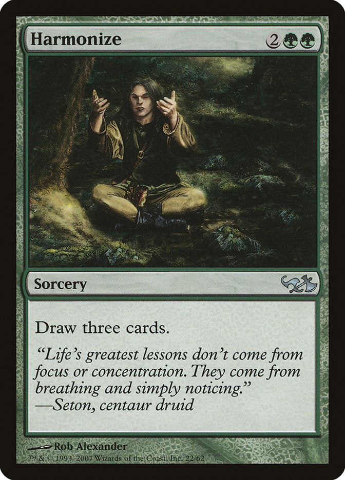 Harmonize [Duel Decks: Elves vs. Goblins] | Black Swamp Games