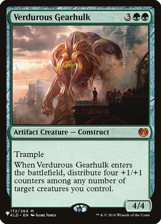 Verdurous Gearhulk [The List] | Black Swamp Games
