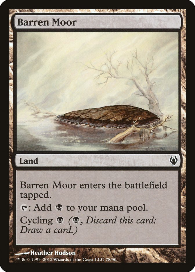 Barren Moor [Duel Decks: Izzet vs. Golgari] | Black Swamp Games